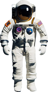 White Astronaut Spaceman