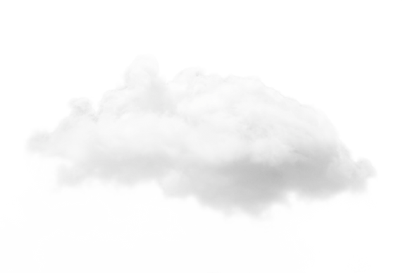 White Cloud Cutout